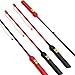 Produktbild EasyAcc 4 x Eletkrischer Laternenstab mit LED 50cm für St. Martin Kindergeburtstage Parties Laternenumzüge und mehr 4 Pack Schwarz/Rot