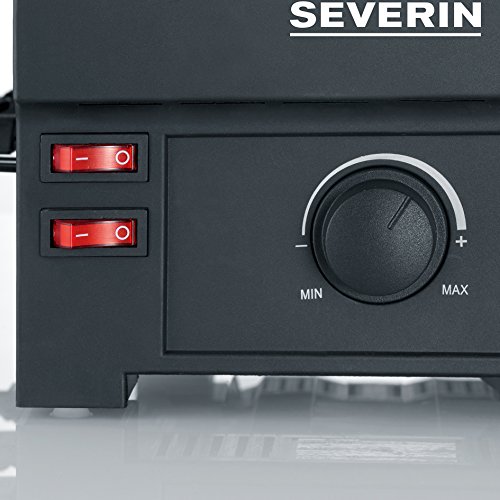 Severin RG 2687 Pizza-Raclette Grill, schwarz - 6
