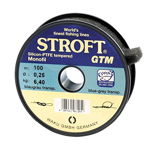 Line STROFT GTM - Hilo de pescar (monofilamento, 200 m) Talla:0,120mm-1,8kg