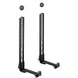Universal-Soundbar-Halterung mit rutschfestem Sockelhalter kompatibel mit Soundbars von 4 bis 18 cm Tiefe,