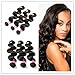 Price comparison product image 8A Brazilian Virgin Hair Body Wave Human Hair 3 Bundles Mixed Length 16 16 16 Inch Remy Weave Hair Extensions 300g Total Unprocessed Natural Color