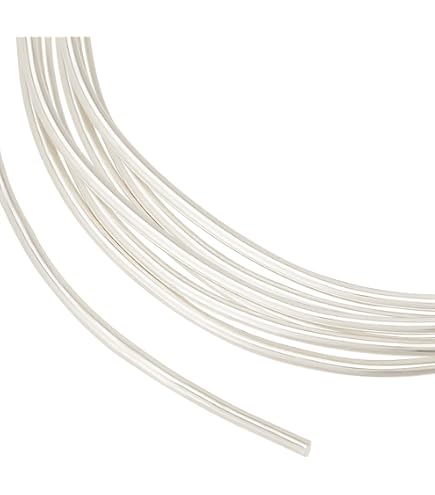Zackenkraus Bouillon Draht Silber: 3 Mm Durchmesser, 1,8 M Länge Für Bastelprojekte Zackenkraus Bouillon Draht Silber: 3 Mm Durchmesser, 1,8 M Länge Für Bastelprojekte