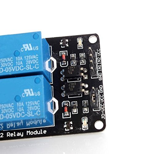Neuftech 2-CH 5V 2 Kanäle Relais Modul-Brett für Arduino PIC AVR DSP MCU Relais Modul - 4