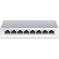 TP-Link TL-SF1008D Switch Ethernet 8 ports 10/100 Mbps - idéal pour étendre le réseau câblé pour les PME et les bureaux à dom