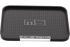GUDALEA Tapis de Tableau de Bord antidérapant pour Voiture, Tapis Antidérapant de Voiture, Tapis De Téléphone Antidérapant, Tapis Antidérapant pour Tableau De Bord, pour Clé Téléphone Portable Lunettes Soleil