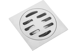 PRIMEMATIK.COM PrimeMatik - Piletta 7.5x7.5cm con Coperchio e griglia asportabile in Acciaio Inox Lucido