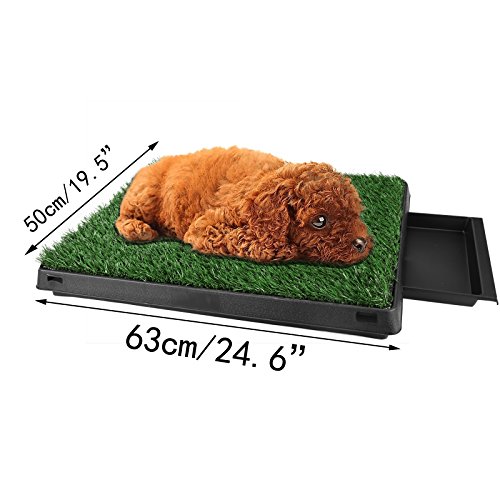 Sailnovo-Toilette-pour-Chien-Interieur-Bac--Litire-Intrieur-Domestiques-Tapis-dherbe