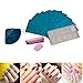 Tinksky Nail Art Stamping Printing Plate Manicure Stamping Image Plate Templates with Stamp Pack of 10 (Silver)
