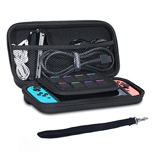Preisvergleich Produktbild Jolliwin Nintendo Switch Tasche Schutzhülle ALL IN ONE Design
