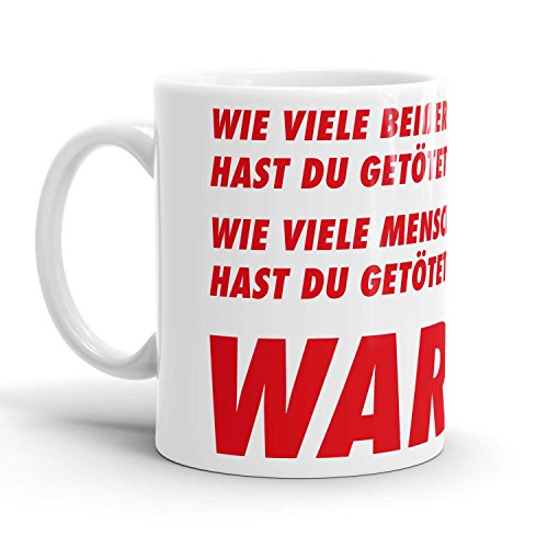 Preisvergleich Produktbild Drei Fragen - Tasse / Becher