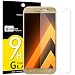 Produktbild Panzerglas Samsung Galaxy A7 2017, NEWC® Tempered Glass 9H Härte, Frei von Kratzern Fingabdrücken und Öl, HD Displayschutzfolie, 0.33mm Ultra-klar, panzerglas schutzfolie für Samsung Galaxy A7 2017