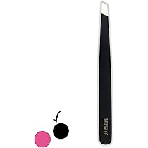 MJW Professionale Pinzette Per Sopracciglia- Acciaio Inossidabile Inclinato Pinzette Da Pizzicare Per La Depilazione Facciale Per Donne E Uomini, Pinzette Di Precisione Per Peli Incarniti - Foto 11