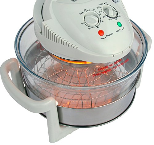 17L Halogenofen Heissluftofen Mini Backofen Heißluft Halogen Ofen +Erweiterung - 3