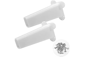 KKONHII 2 Pcs One Way Bat Door, Bat Cone One Way Excluder for Bats Make Your Structure Peace Again Bat Exclusion Reusable Tool Bat Deterrent Remove Plastic Cone Device for House Bats Control Removal