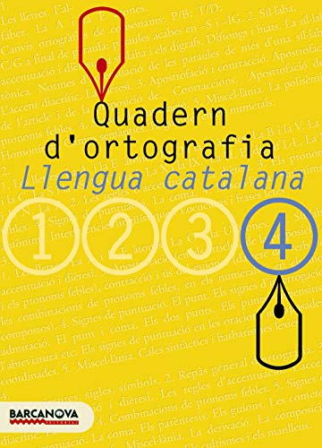 Quadern d'ortografia 4 (Materials EducatiusEsoLlengua Catalana)