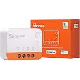 SONOFF ZBMINIL2 Wireless Switch (No Neutral Cable Required), 2-Way Smart Switch, Alexa and Google Home Compatible, ZigBee 3.0 Gat