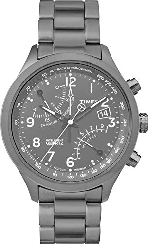 Timex Herren-Armbanduhr Analog Quarz Edelstahl TW2P60800 Timex Herren-Armbanduhr Analog Quarz Edelstahl TW2P60800