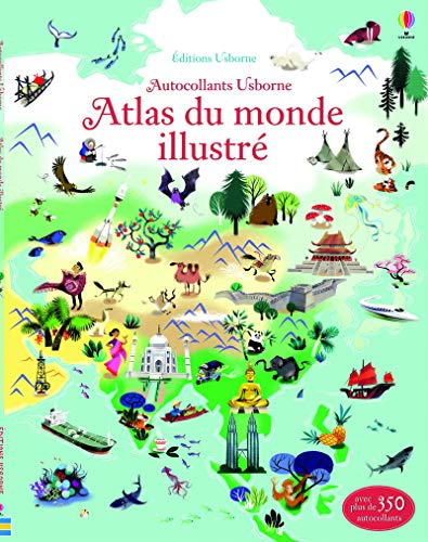 Télécharger Atlas du monde illustré - Documentaires en autocollants PDF Ebook En Ligne