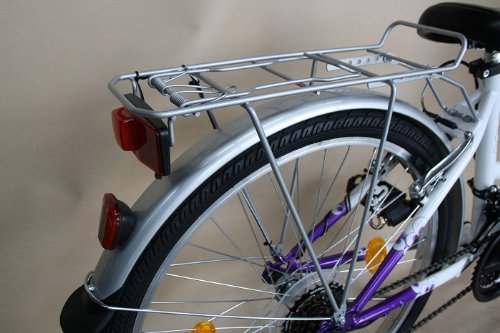 26 Zoll Fahrrad 18 Gang Shimano Kettenschaltung StVZO Lila mit ALUFELGEN - 7