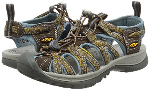 Keen Damen Whisper Durchgängies Plateau Sandalen - 14