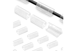 PAILEWEI Organiseur Câbles Adhésif - 20 pièces Cache Câbles Muraux, Attache Électrique, Fixation et Rangement de Fils Électriques - Clips Câbles Pratiques pour Bureau ou une Maison (20 Pcs)