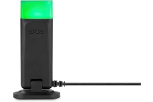 ‎EPOS EPOS UI 10 BL Busylight für SDW 5000-Serie - Visueller Anrufindikator, Büro-Benachrichtigungssystem, Einfache Installation, Steigert Arbeitsproduktivität, DECT-Funktechnologie