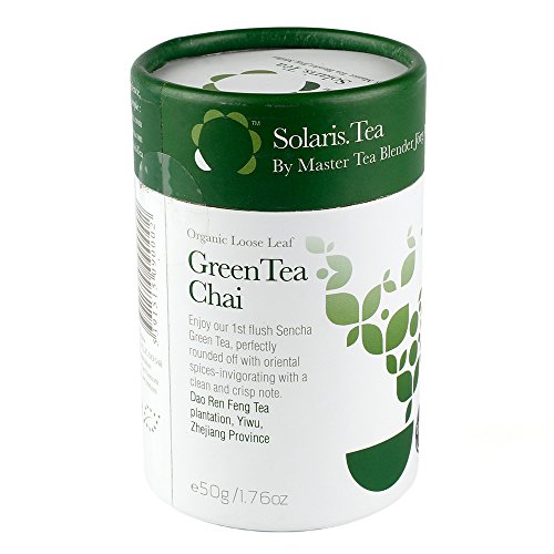 Solaris Botanicals - Tè verde biologico Sencha, 1 confezione (1 x 50 g)