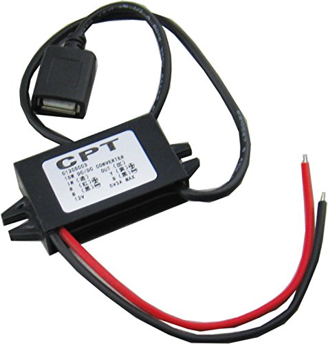 Yeeco DC-DC-Buck Converter 8-22V bis 5V 3A / 15W Netzteil 12V zu 5V USB-Kabel-Anschluss Auto-Ladegerät - 2