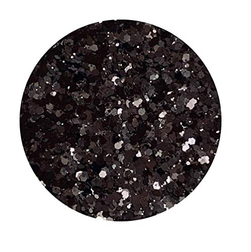 100g Mixed Glitter - Cosmetic Festival Dance Makeup Tattoo Nail Art face Body Crafts Wax Melts - (115 ~ Smoke)