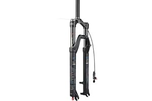 NANLIO Mate Bicycle Suspension Forks - 26/27.5/29 Inch Oil and Air Fork - Rebound Adjustment - Mountain Bike Fork with 120mm Travel