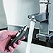 AVANTEK Nose Ear Hair Trimmer, Built-in LED Light for Men and Women Facial Hair Remover Clipper, Battery-Operated, Gray