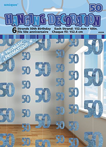 Hängedekoration zum 50. Geburtstag