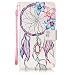 Produktbild LEMORRY Samsung Galaxy J5 (2016) Hülle Tasche Ledertasche Flip Beutel Haut Slim Fit Bumper Schutz Magnetisch Schließung Stehening Soft SchutzHülle Weich Silikon Cover Case Schale für Galaxy J5 (2016) J510F, Blume Dreamcatcher