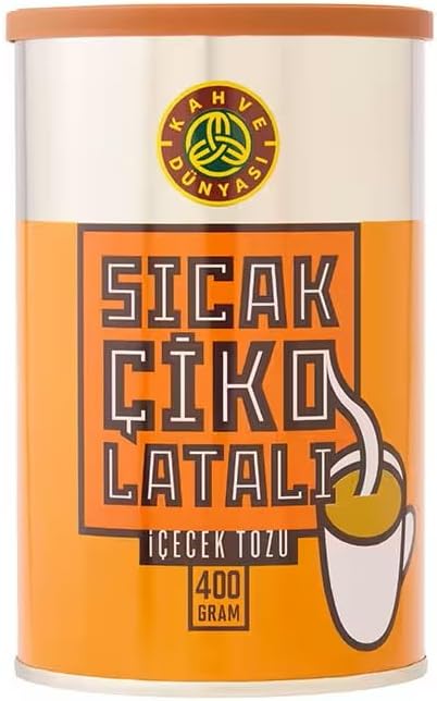 Kahve Dünyası Sıcak Çikolata 400g Teneke Kutu