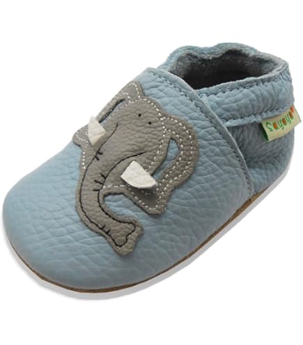 Chausson Vache Chaussons Fourrés Bébé En Cuir De Mouton Doux - Lion (6-12 Mois Peau De Vache