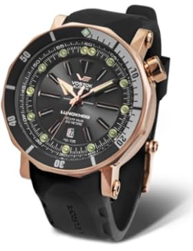 Vostok Europe Lunokhod 2 Automatik schwarz/rotgold