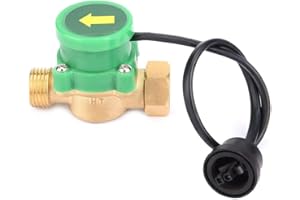 HILITAND G1 / 2"bis G1 / 2" Gewinde Wasserdurchflussschalter Elektronischer Druck Automatischer Durchflusssensorschalter 220V