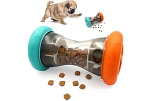 YOUMI Rolling Feeder Hundespielzeug, interaktives IQ Leckerli-Ball Hundespielzeug, automatischer Haustier-langsamer Feeder, verbessert die Verdauung des Hundes