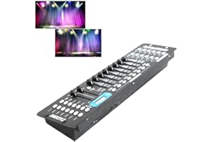 KINDPACK Contrôleur professionnel DMX 512 192 canaux pour éclairage de scène Party DJ