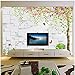 Produktbild Xbwy Benutzerdefinierte 3D Wandbild Tapete Für Wand Vlies Cartoon Baum Backsteinwand Papier Wohnkultur Zimmer Tv Sofa Hintergrund -200X140Cm