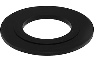 The Lord of the Tools 1 Pezzo Di Guarnizione In Gomma Per Rondella Diametro Esterno 54 mm Diametro Interno 28mm Guarnizione Per Valvola WC Per Valvola Di Scarico Cassetta WC Sifone Per Scarico WC Nero