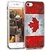 Price comparison product image kwmobile Case for Apple iPhone 7/8 - TPU Silicone Crystal Clear Back Case Protective Cover IMD Design - Red/White