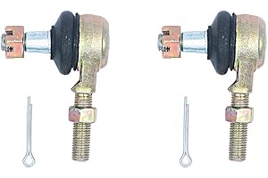ANCLLO Rotule de biellette de direction gauche et droite de 10 à 10 mm pour VTT, moto, kart, cyclomoteur, scooter