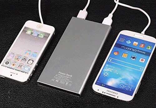 Power Bank External Battery 10000 mAh Super Slim Dual Power Bank Charger with LED Flashlight Dual USB Android iPhone Smartphone Tablet Digital Camera Digital Player Electronic Cigarette Lighter