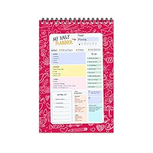 Love Theme Theme Daily Planner Diary (A5 Size - 8.5