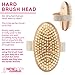 3 HEADED BATH BRUSH - The Best Bath Body Brush, Shower Brushes, Back Brush Scrubbers, Feet or Scalp Exfoliators Are Spa Essentials! Our Long Handled Skin Exfoliating Scrubber With 3 Heads Will Be Your Favorite Bath Accessories!