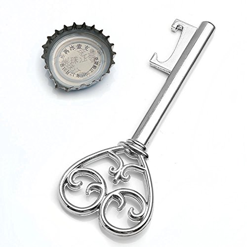 Mogoko 5x Flaschenöffner Set aus Edelstahl Lustig 5 Design Bottle Opener einfach zu öffner - 7
