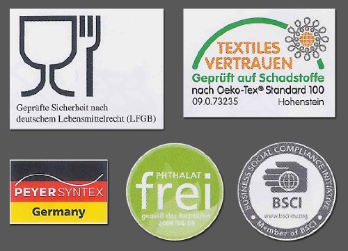 Garten Balkon Terrasse Camping Tischdecke, Rund 160 cm, GRAU, Farbe wählbar - 4