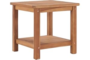 ‎VIDAXL vidaXL Stolik kawowy, 45x45x45 cm, lite drewno tekowe