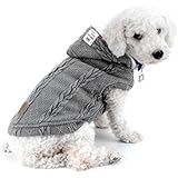 smalllee _ Lucky _ store Hund Gepolsterte Weste kaltem Wetter Jacke Chihuahua Hoodies Hund Cat Winter Coat Boy Pet Kleidung für kleine Hunde Warm Bekleidung